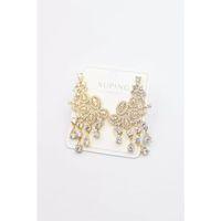 Taşlı Küpe - Altın