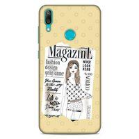 Sokak Modası 05 Huawei Y7 Prime 2019 Kılıf Desenli Silikon