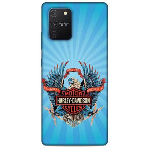 Samsung Galaxy S10 Lite Uyumlu Kılıf Motorsiklet (1) Kılıfı Harley Davidson