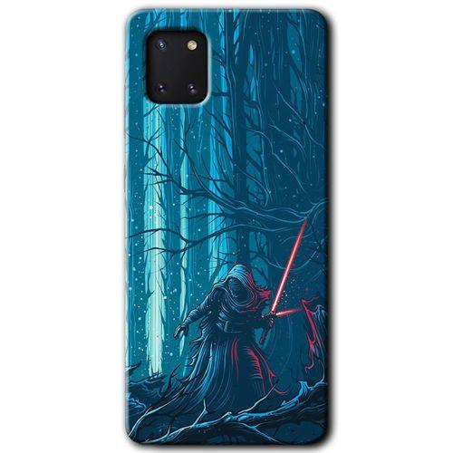 Samsung Galaxy A81 Kılıf HD Desen Baskılı Arka Kapak + Temperli Cam - Jedi