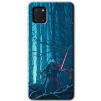 Samsung Galaxy A81 Kılıf HD Desen Baskılı Arka Kapak + Temperli Cam - Jedi