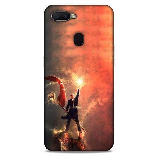 Oppo Ax7 Kılıf Atatürk (44) Tough Armor Kılıf Alev Kırmızı