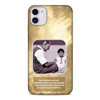 Apple Iphone 11 Kılıf Atatürk (2) Kabı Gold