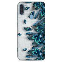 Samsung Galaxy A11 Kılıf Desenli Özel Seri Tüyler (41) Tank Kılıf