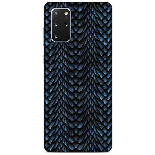 Samsung Galaxy S20 Plus Kılıf Dragons (4) Koruma Kılıfı Ejderha Skin Lacivert