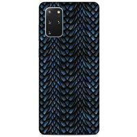 Samsung Galaxy S20 Plus Kılıf Dragons (4) Koruma Kılıfı Ejderha Skin Lacivert
