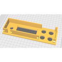 Nissan Buton LCD Panel Çerçevesi – 3D Baskı Yedek Parça (Bu ürün Sadece Plastik parçadır - Almadan Önce Soru Sorabilirsiniz)