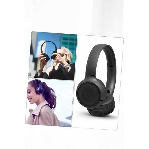 Kulak Üstü Kablosuz Bluetooth Kulaklık Gürültü Önleyici Ayarlanabilir