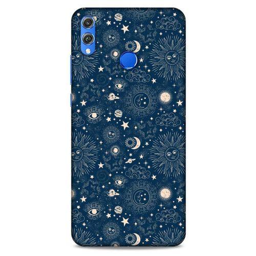 Spacex (13) Tema Silikon Kap Huawei Honor 8x Kılıf