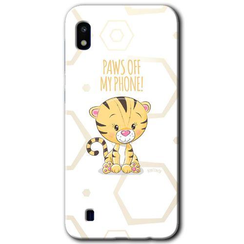 Potkal Hediye Fabrikası Samsung Galaxy A10 Kılıf HD Desen Baskılı Arka Kapak - Sevimli Kedi 1