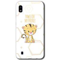 Potkal Hediye Fabrikası Samsung Galaxy A10 Kılıf HD Desen Baskılı Arka Kapak - Sevimli Kedi 1
