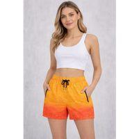 Deniz Şortu Fermuarlı Cepli File Astarlı Hızlı Kuruyan Premium - Çok Renkli