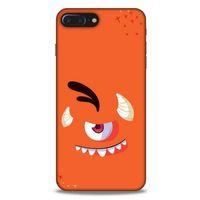 Emojix (22) Apple Iphone 7 Plus Kılıf Silikon Kapak Desenli