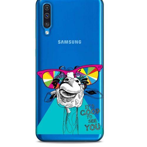 Zoologix (11) Samsung Galaxy A31 Şeffaf Kılıf Silikon Desenli