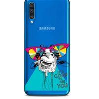 Zoologix (11) Samsung Galaxy A31 Şeffaf Kılıf Silikon Desenli