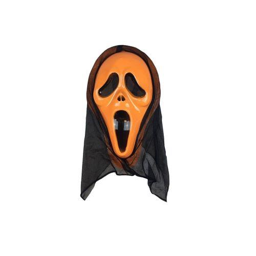CADILAR BAYRAMI HALLOWEEN TURUNCU EKONOMİK ÇIĞLIK MASKE