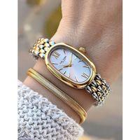 Tom Jones Çelik Kordon Kararma Renk Atma Yapmaz 3 Atm Suya Dayanıklı Kadın Kol Saati BTJ.YN10035.4