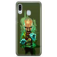 Samsung Galaxy A20 Kılıf Breaking Bad Arka Kapak Koruma Desenli Full Koruyucu