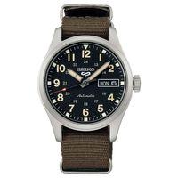 Seiko 5 SRPJ85K1 Otomatik Nato Kordon Yeşil Gri Kadran 10 ATM 36 mm Erkek Kol Saati