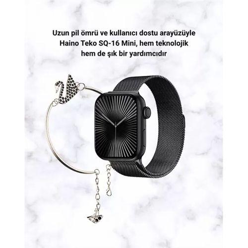 Akıllı Saat SQ-16 Mini Series 10 | Unisex Tasarım, Sağlık Ve Spor Takibi