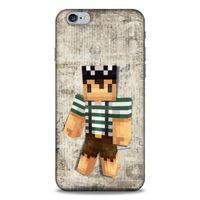 Lopard Apple Iphone 6S Plus Uyumlu Kılıf PiXel (48) Bumper Kılıf Bob MC