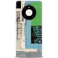 Huawei Mate 40 Pro Kılıf HD Baskılı Kılıf - Village + Tam Ekran Koruyucu