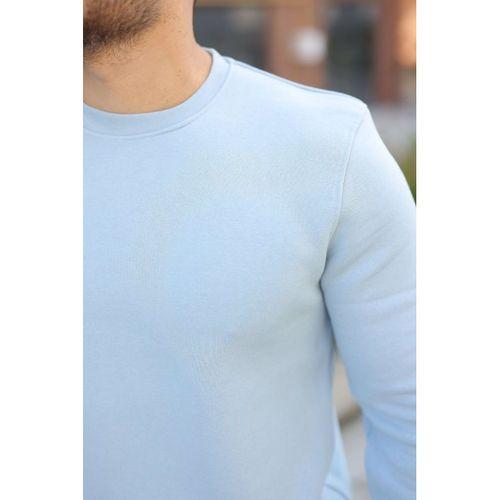 Erkek Üç İplik Şardonlu Sweatshirt