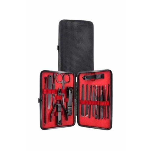 17 Parça Manikür Pedikür Seti El Ayak Bakım Seti Tırnak Makası Törpü