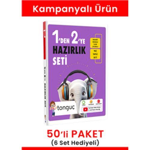 1'den 2'ye Hazırlık Seti 50' li Paket (6 Set Hediyeli)