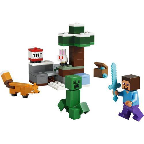 Lego Minecraft Steve'in Tayga Macerası 21583