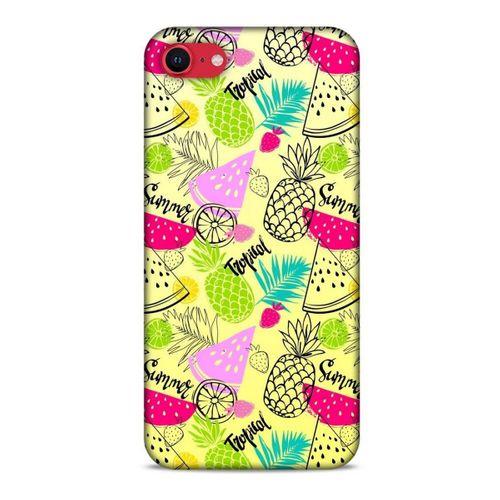 Frutix Meyve Mix 03 Apple iPhone SE 2020 Kılıf Desenli Silikon