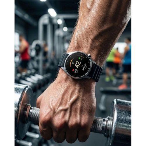 7 Kordonlu Gümüş Kasa Saat