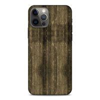 Lopard Apple iPhone 12 Pro Uyumlu Kılıf Wood'X (20) Koruyucu Kılıf Desenli
