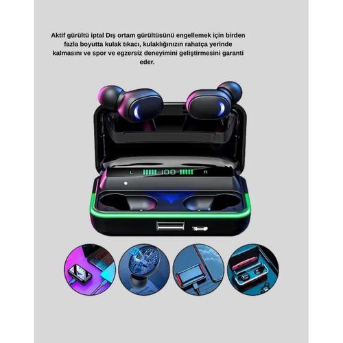 Bluetooth Kulaklık 800mah Powerbank Düşük Gecikmeli