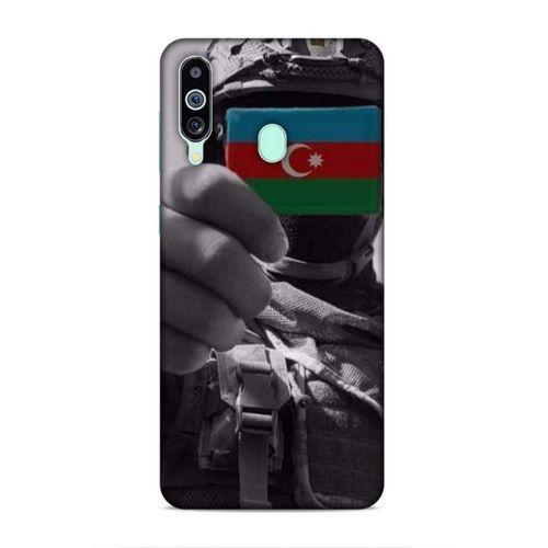 Samsung Galaxy M40 Uyumlu Kılıf Azarbaijan (40) Fit Silikon Kılıf Asker