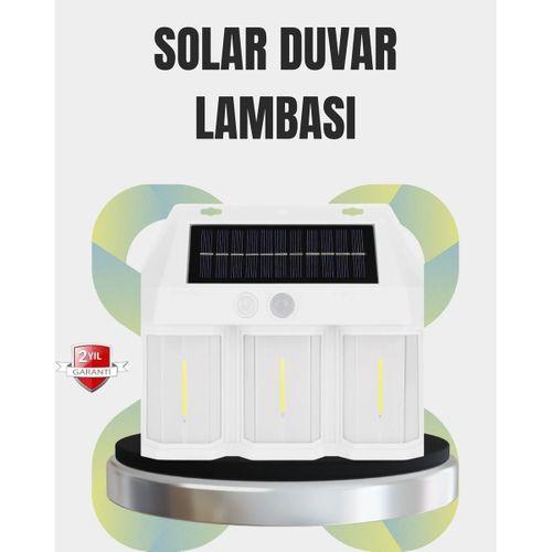 Pır Sensörlü Solar Lamba – Otomatik Şarj Ve Gece Aydınlatma