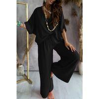 Kadın V Yaka Klasik Model İkili Takım