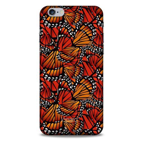 Apple Iphone 6 Plus Kılıf Kelebek Etkisi (5) Koruma Kabı Beyaz Lacivert