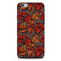 Apple Iphone 6 Plus Kılıf Kelebek Etkisi (5) Koruma Kabı Beyaz Lacivert