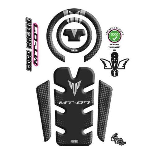 YAMAHA Yamaha Mt07 2021 - 2024 Uyumlu Tank Pad 004