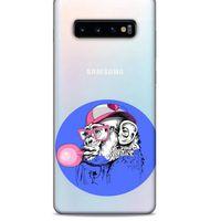 Zoologix (9) Samsung Galaxy S10 Plus Şeffaf Kılıf Silikon Desenli
