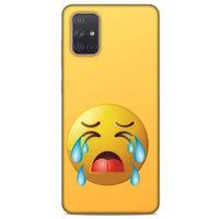 Emojix (41) Samsung Galaxy A71 Kılıf Silikon Kapak Desenli