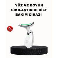 Ems Mikro Akım Yüz Ve Boyun Sıkılaştırıcı Cihaz 7000 Vpm Titreşim Isı Terapili