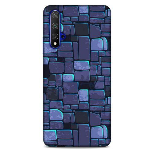 Huawei P Smart S Y8P Kılıf Baskılı Özel Seri Taşlı (12) Koruyucu Silikon