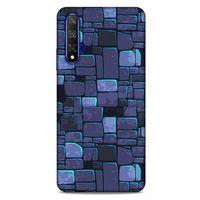 Huawei P Smart S Y8P Kılıf Baskılı Özel Seri Taşlı (12) Koruyucu Silikon
