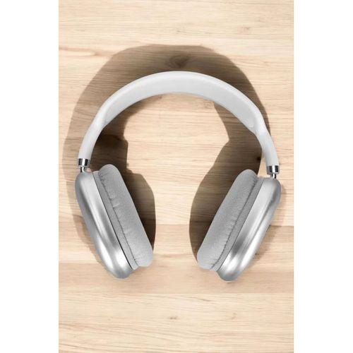 P9 Plus Kablosuz Kulak Üstü Bluetooth Kulaklık Beyaz Yüksek Ses Kaliteli