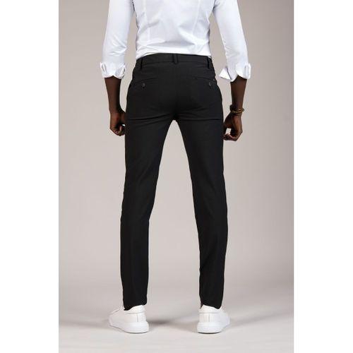 Slimfit İnce Çizgili Beli İplikli Ve Lastikli Likralı Yazlık Jogger Pantolon