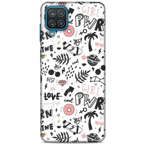 Lopard Samsung Galaxy A12 Uyumlu Kılıf Pop Culture (9) Kılıf