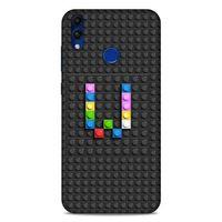 Lopard Huawei Honor 8C Uyumlu Kılıf BloX (39) Liquid Crystal Kılıf W Harfi