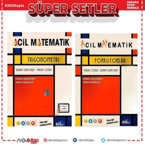 Acil Yayınları Trigonometri ve Fonksiyonlar Seti 2 Kitap